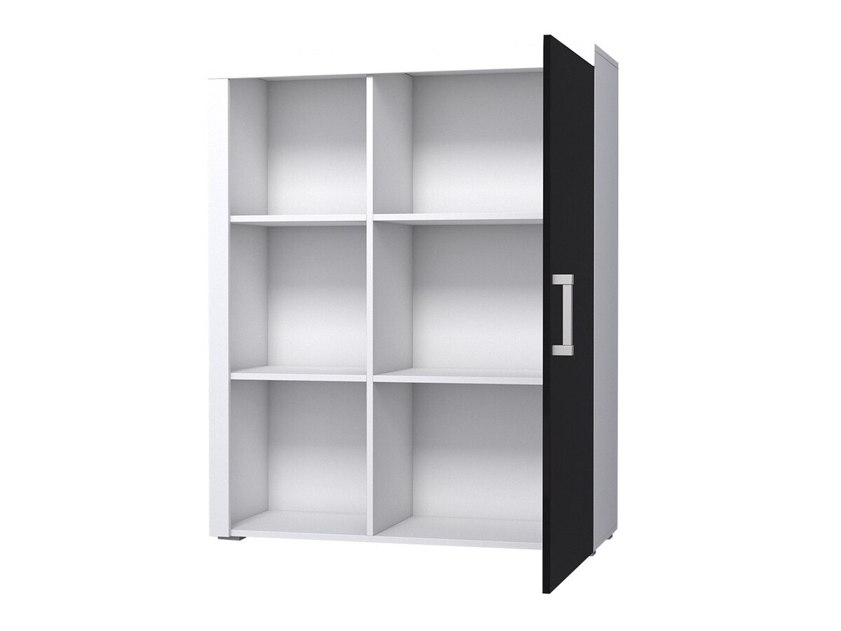 Szekrény Odebeli 102 (Fehér + Fényes fehér)