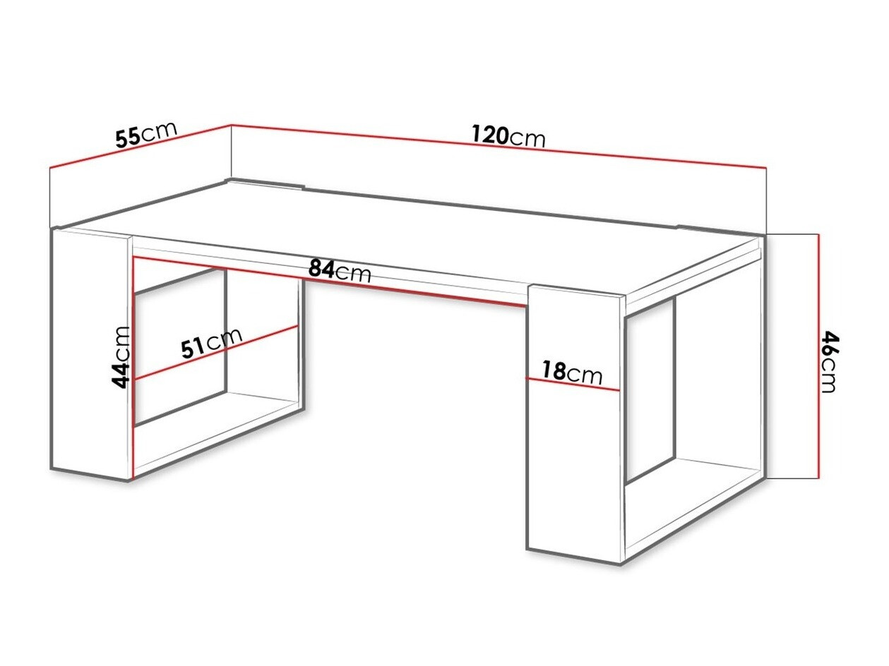 Dohányzóasztal Nolvoi 106