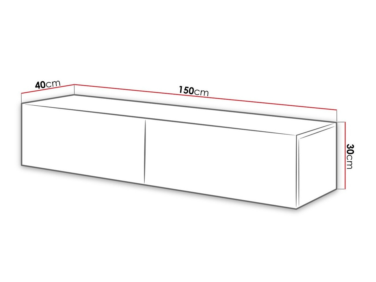 TV-állvány Charlotte 115