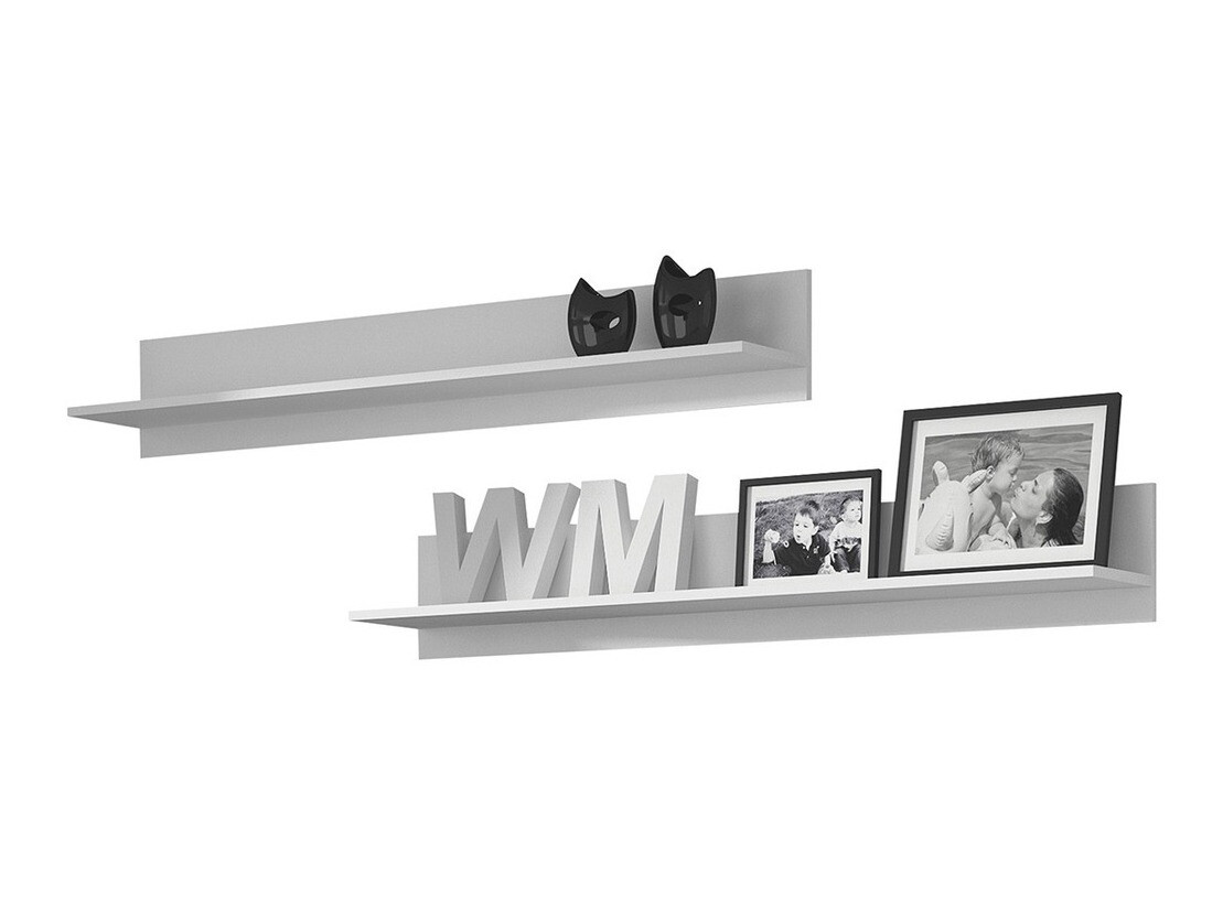 Függő polc szettek Tornola 104 (Fehér)