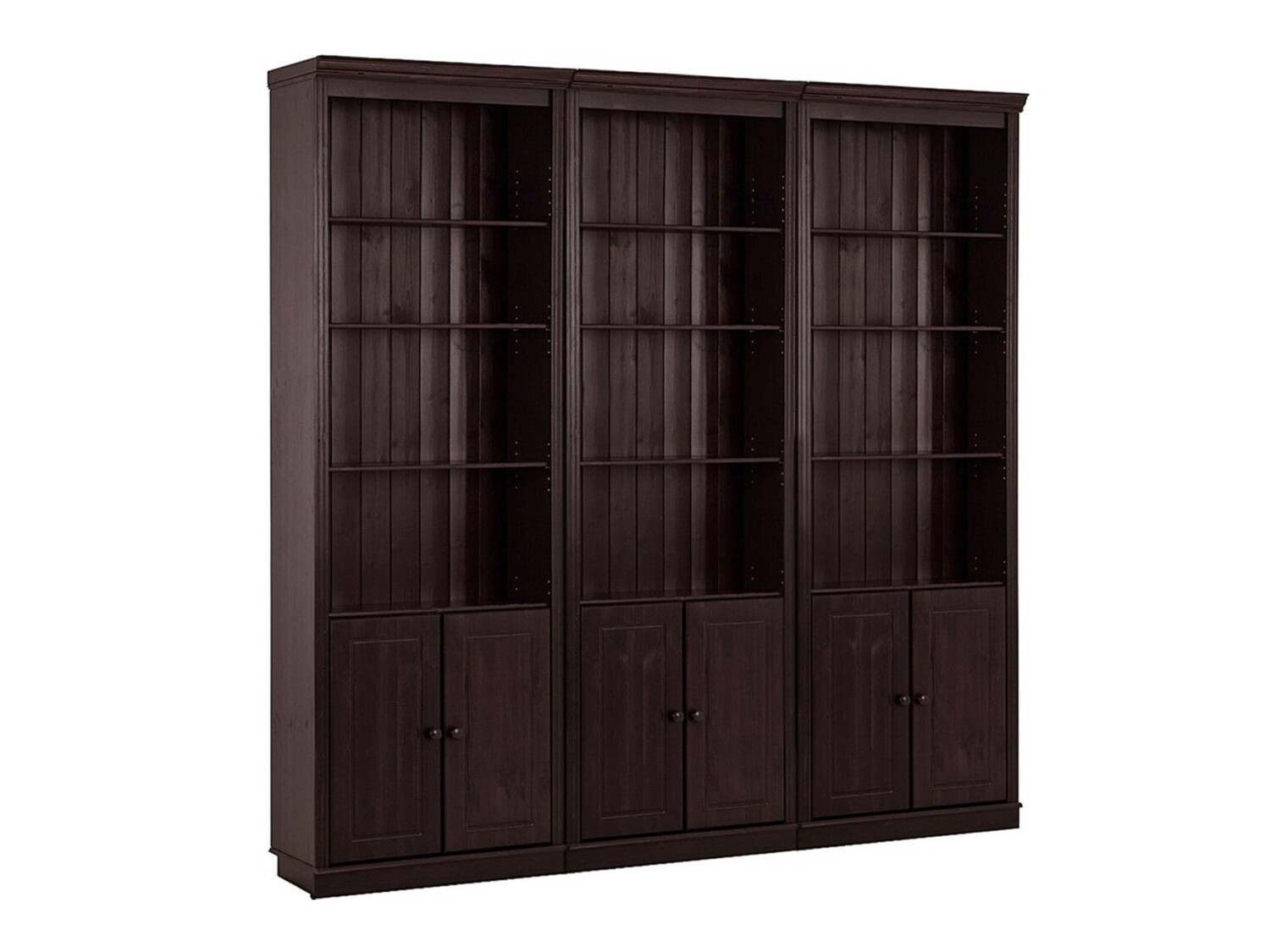 Polc szett Saltoro 117 (Sötét barna)