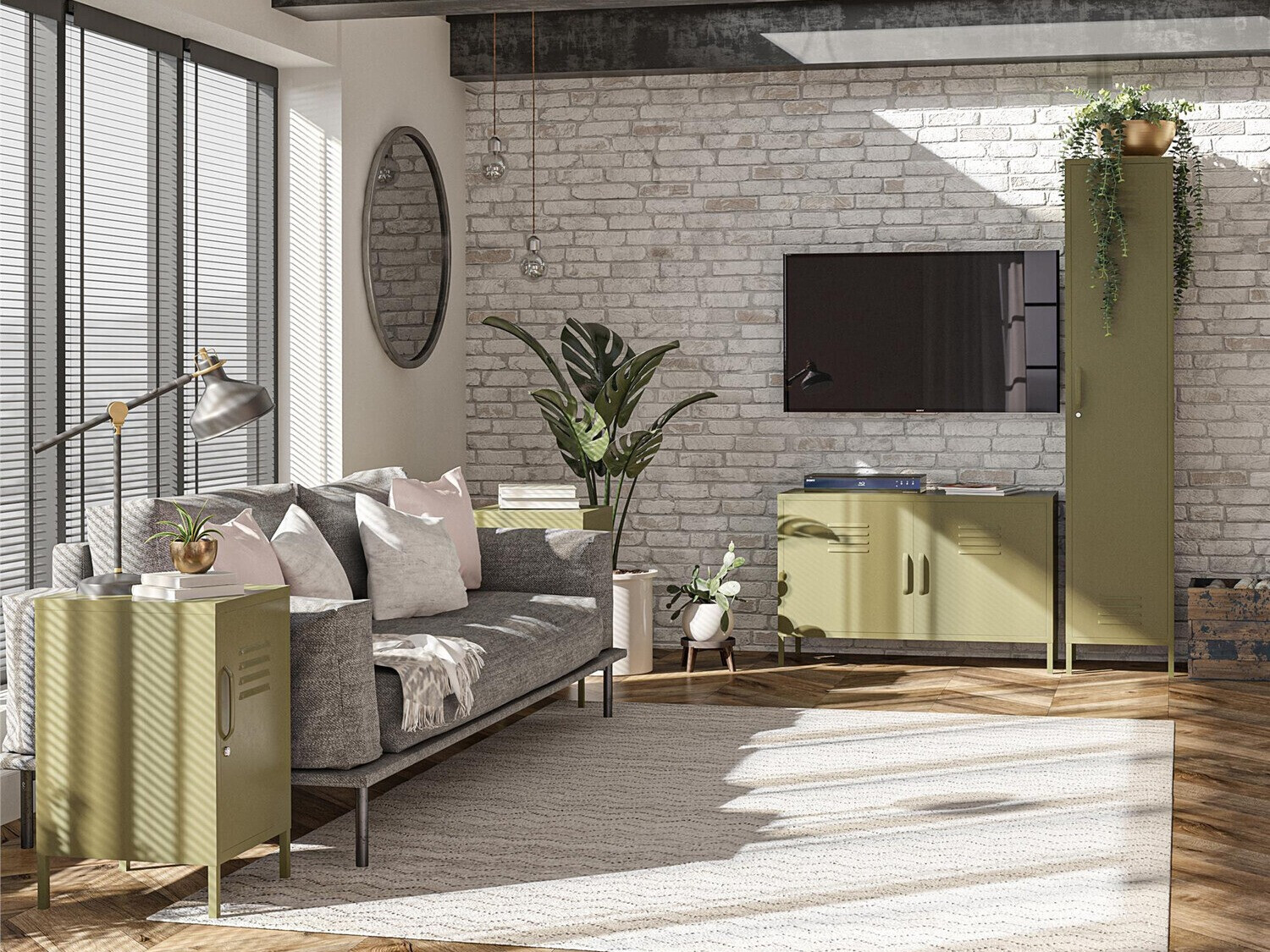 Könyvespolc Merfeli 100 (Zöld)