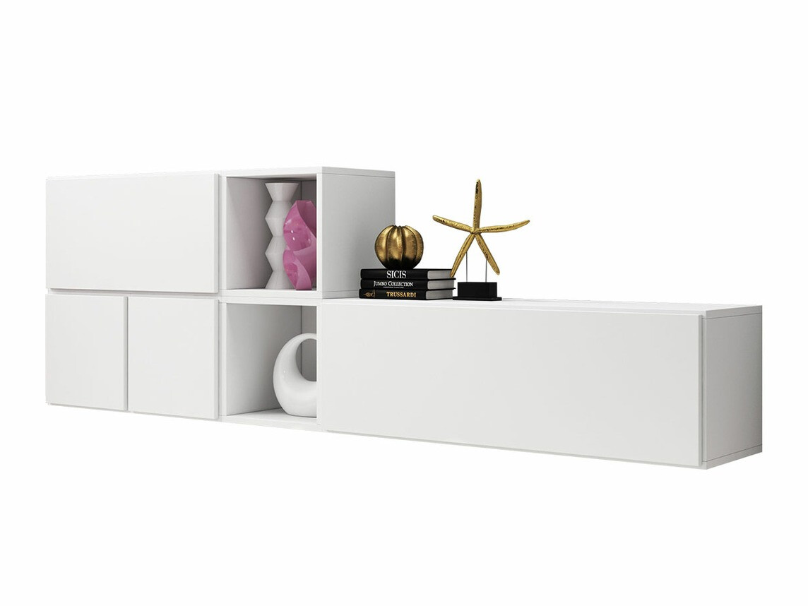 TV-állvány Corbele 114 (Fehér)