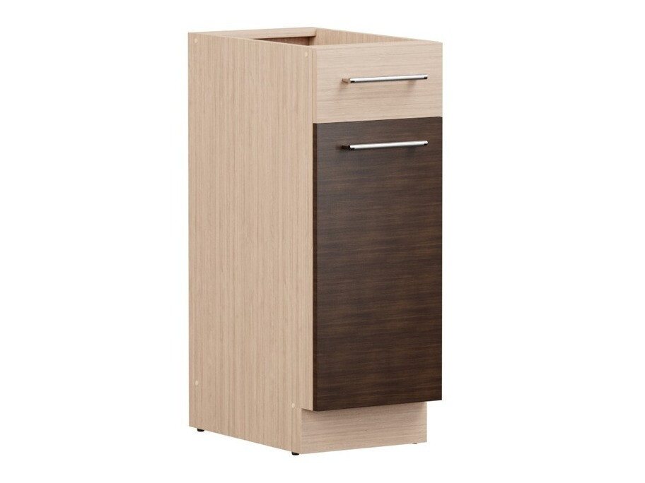 Moduláris szekrény fiókkal és ajtókkal Mode Dark 109