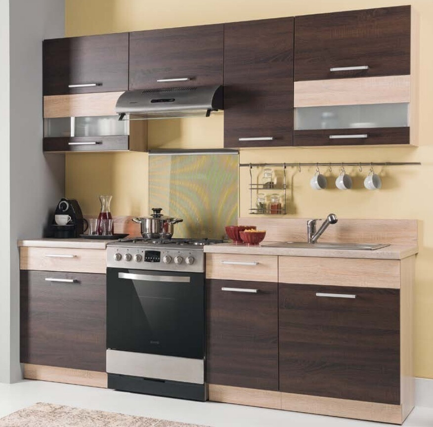 Moduláris szekrény fiókkal és ajtókkal Mode Dark 109