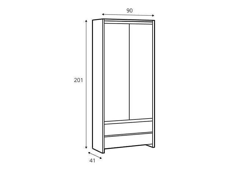 Könyvespolc Nolroma 111 (Sonoma tölgy)