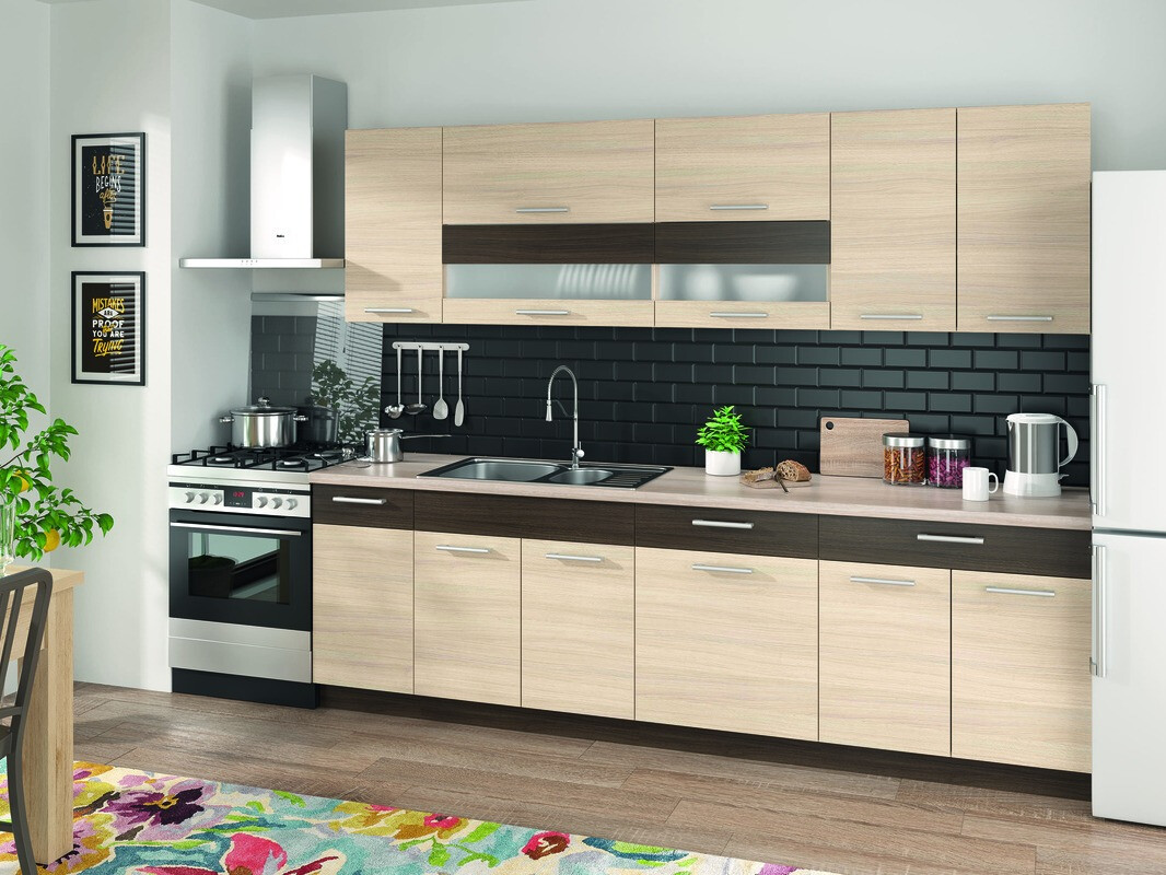 Moduláris szekrény fiókkal és ajtókkal Mode Light 110