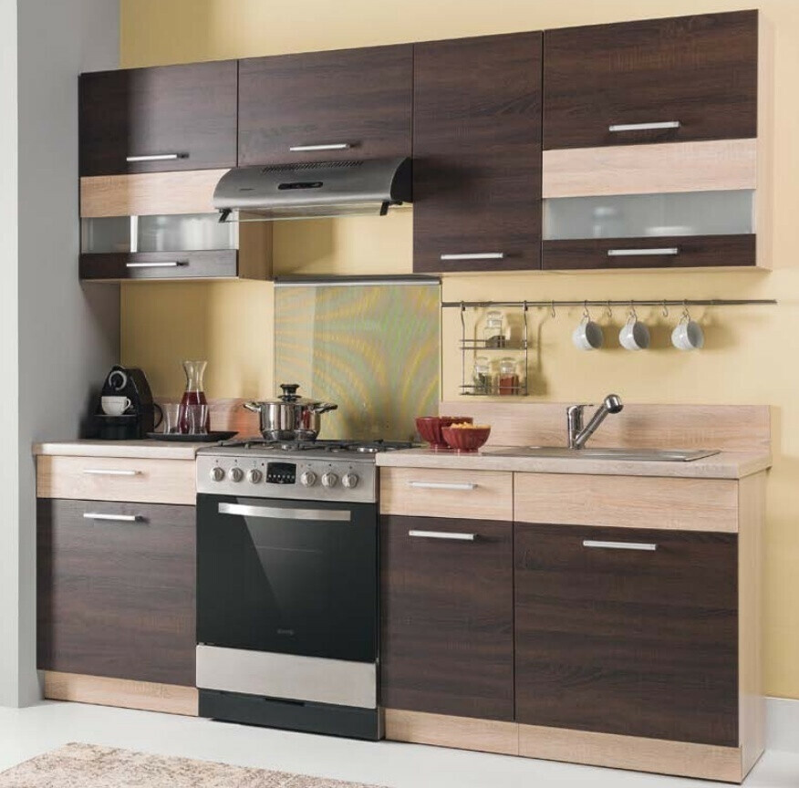 Moduláris szekrény fiókokkal Mode Dark 111