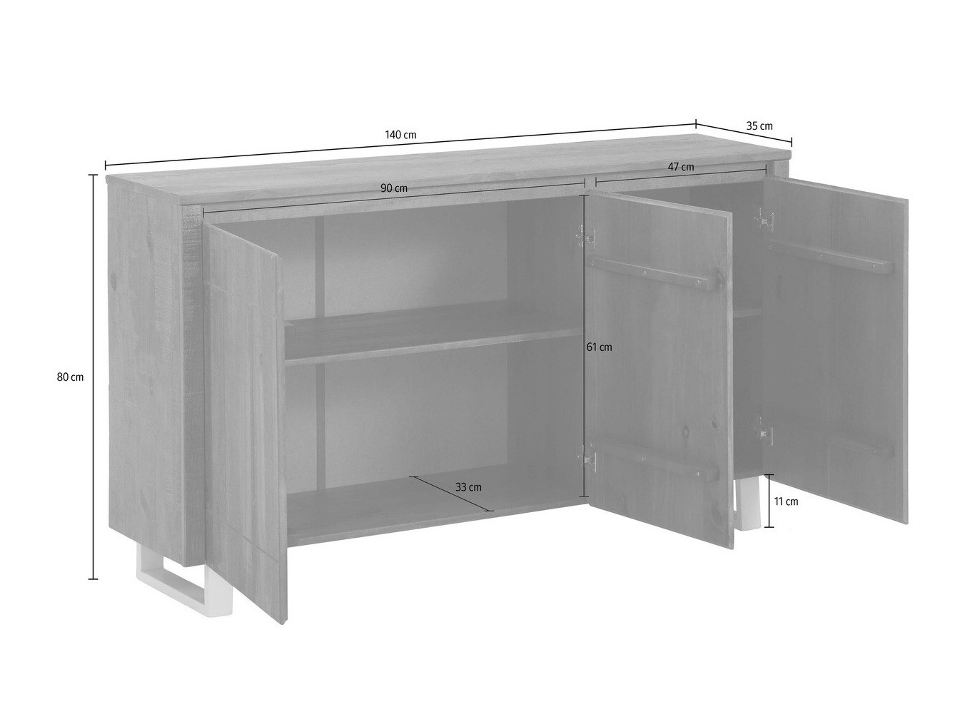 Szekrény Benlivu 102