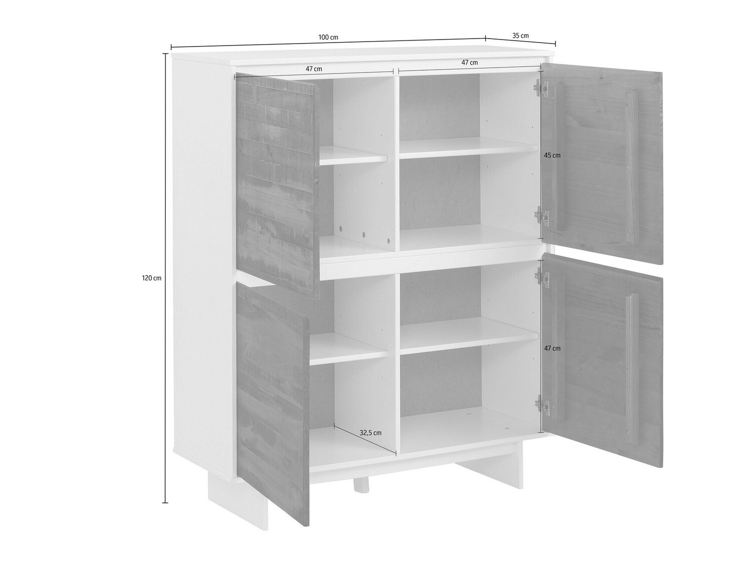 Szekrény Denton 212