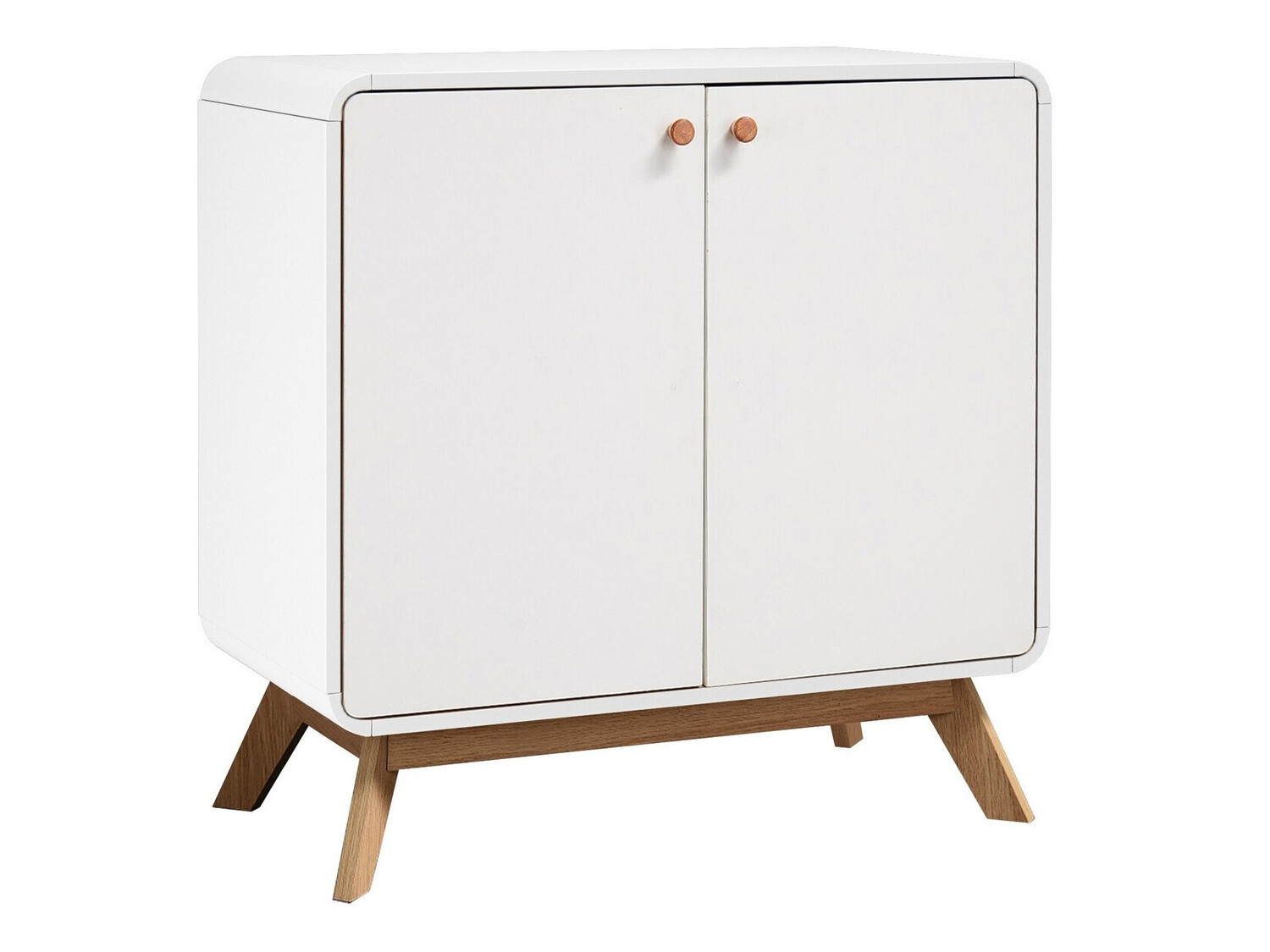 Szekrény Elbtena 105 (Fehér + Tölgy)