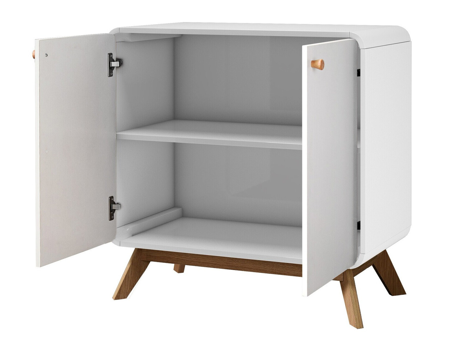 Szekrény Elbtena 105 (Fehér + Tölgy)