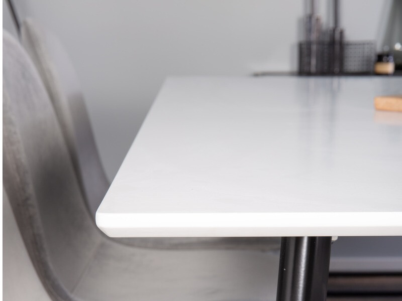 Asztal Dallas 127 (Fehér + Fekete)