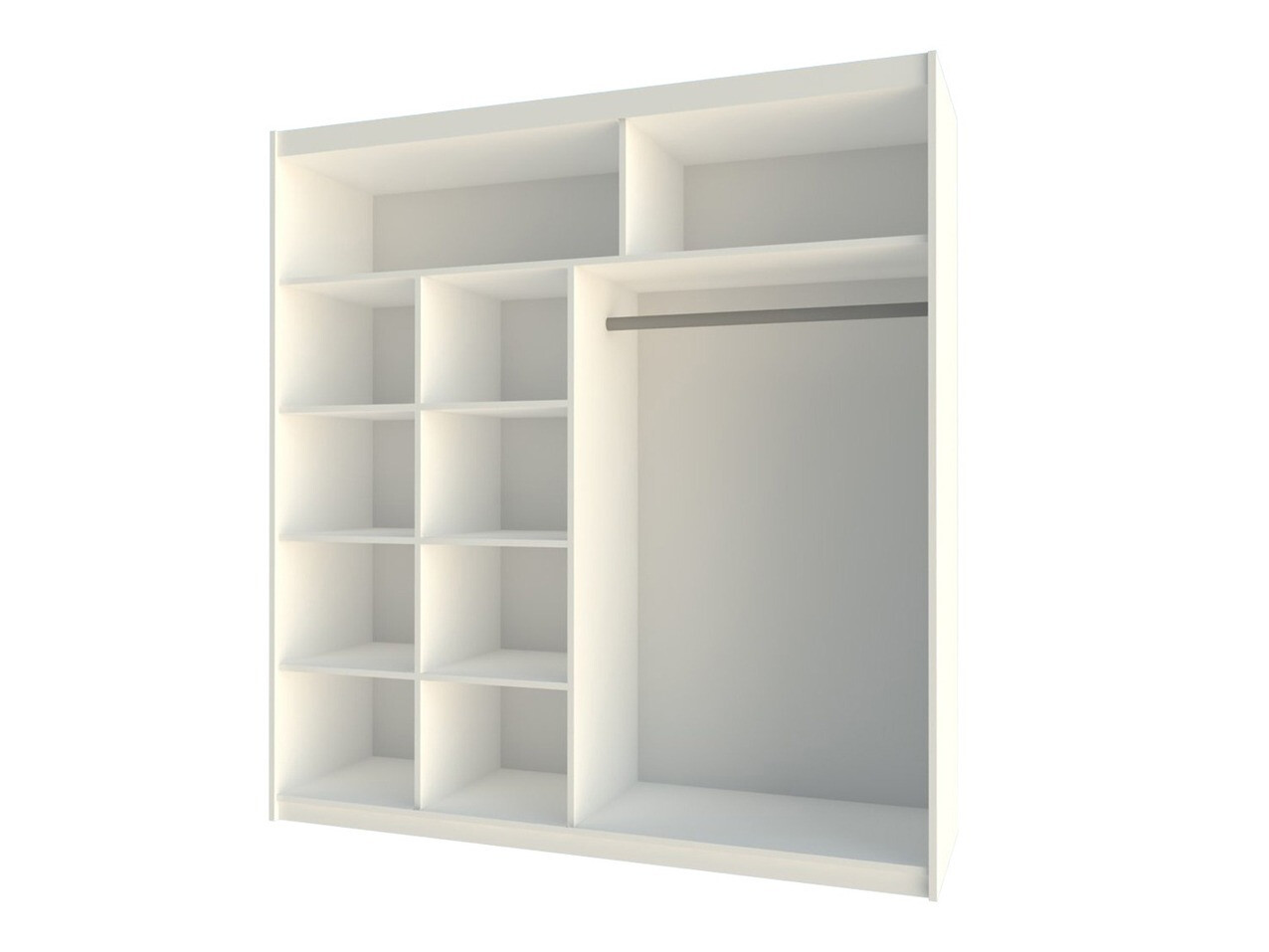 Gardróbszekrény Honolulu 106 (Fehér)