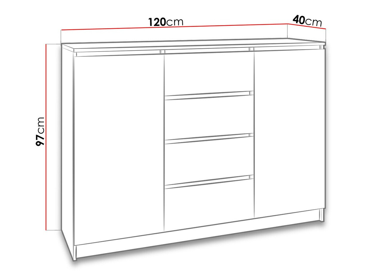 Komód Mandeville 108