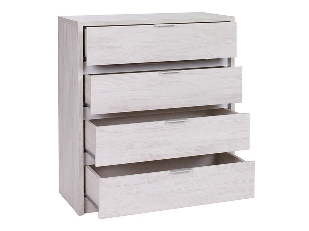 Komód Fivelbo 102 (Monastery tölgy + Fényes fekete)