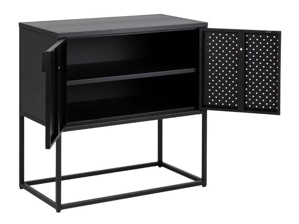 Szekrény Norsica Camsoni 106 (Matt fekete)