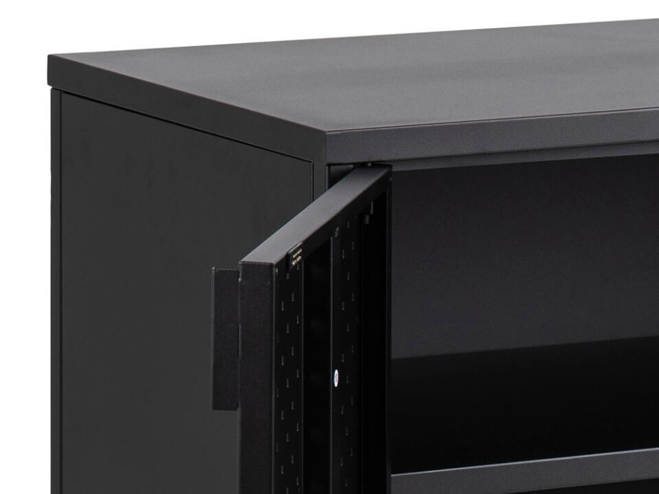 Szekrény Norsica Camsoni 106 (Matt fekete)