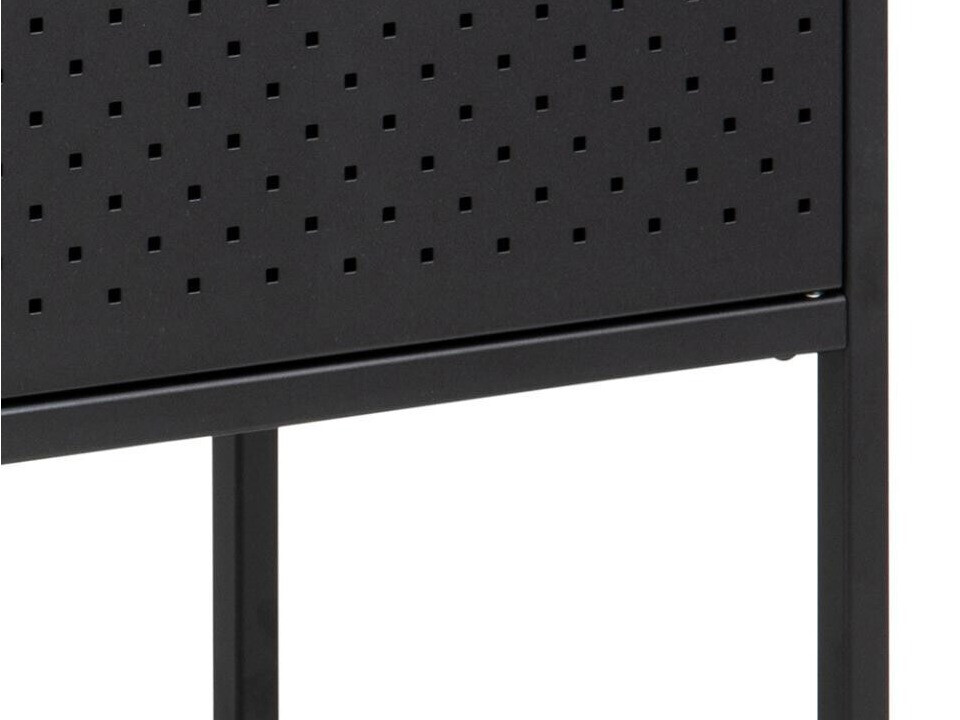 Szekrény Norsica Camsoni 106 (Matt fekete)