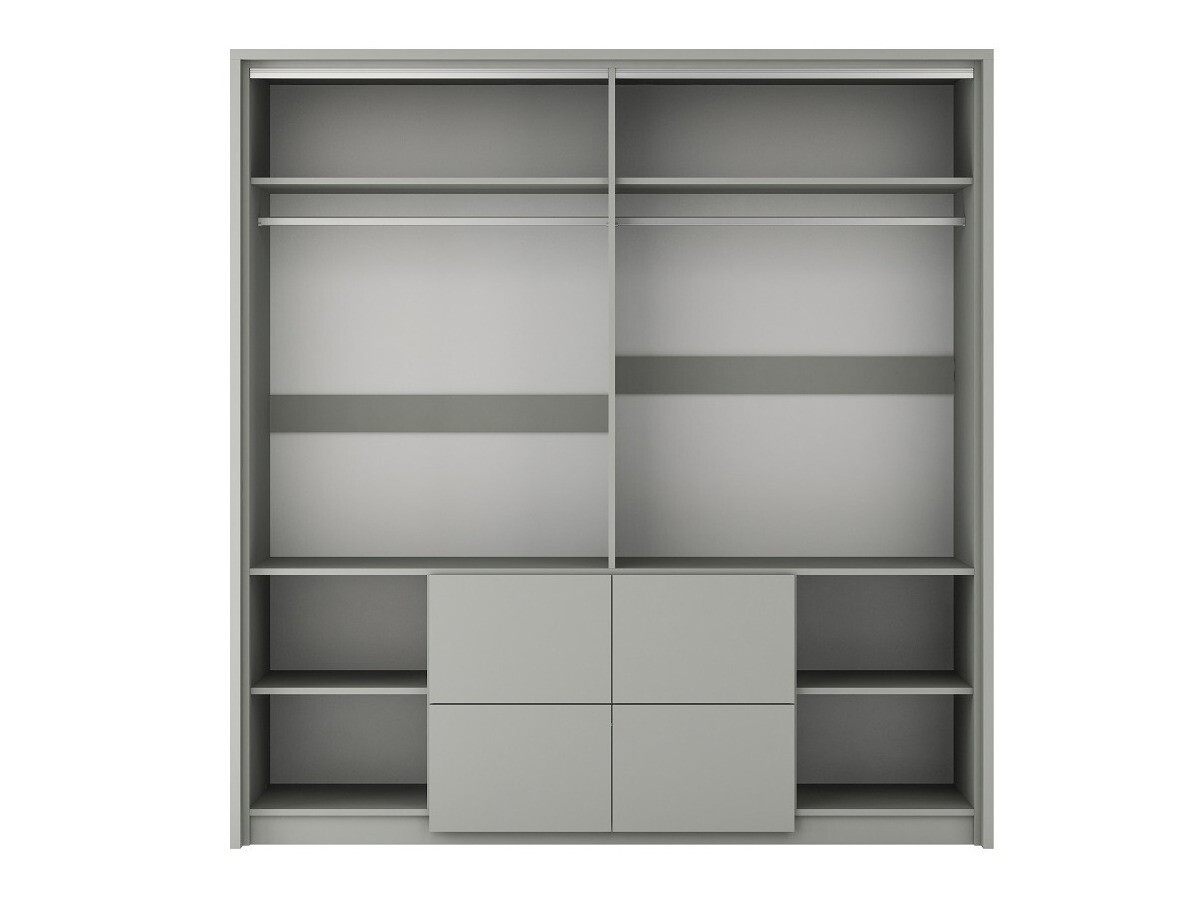 Gardróbszekrény Honolulu 139 (Szürke)