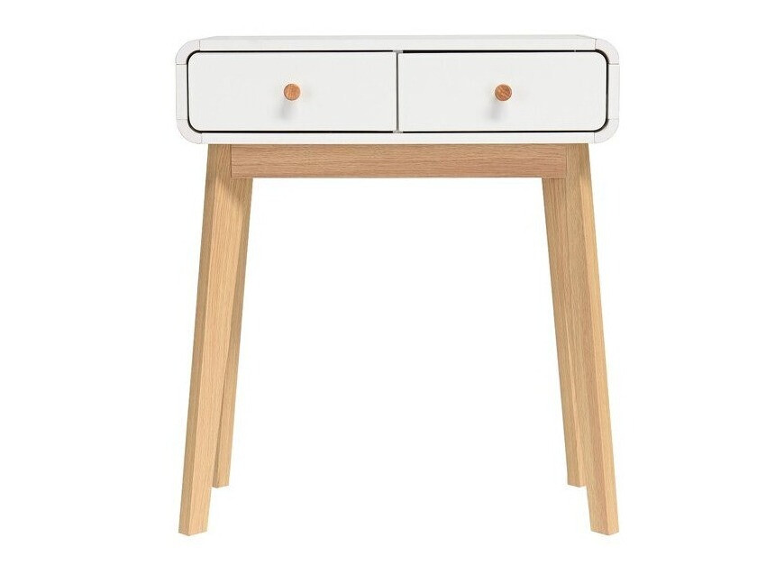 Konzolasztal Elbtena 106 (Fehér + Tölgy)