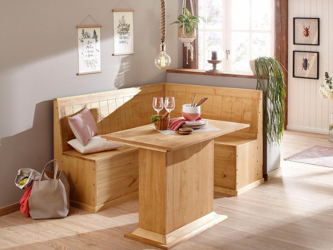 Sarok étkező garnitúra Cirfeli 106 (Fenyő)