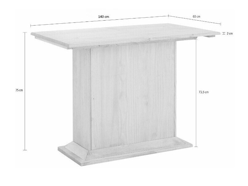 Sarok étkező garnitúra Cirfeli 106 (Szürke + Fenyő)