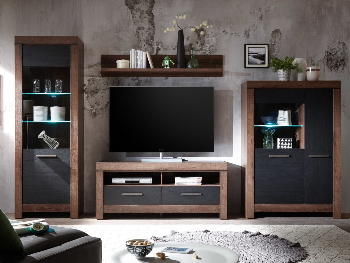 Könyvespolc Dunfelu 103 (Monastery tölgy + Fekete tölgy)