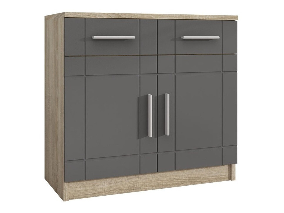 Komód Bacces (Sonoma tölgy + Grafit)
