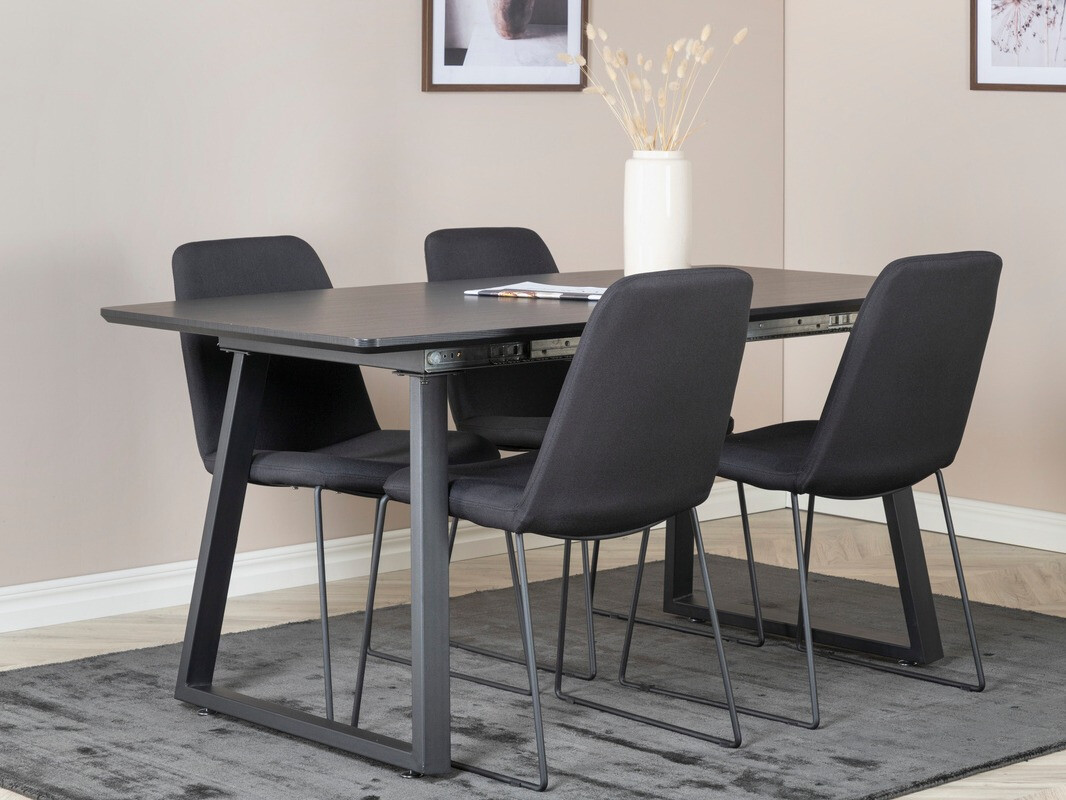 Asztal Dallas 172 (Fekete)