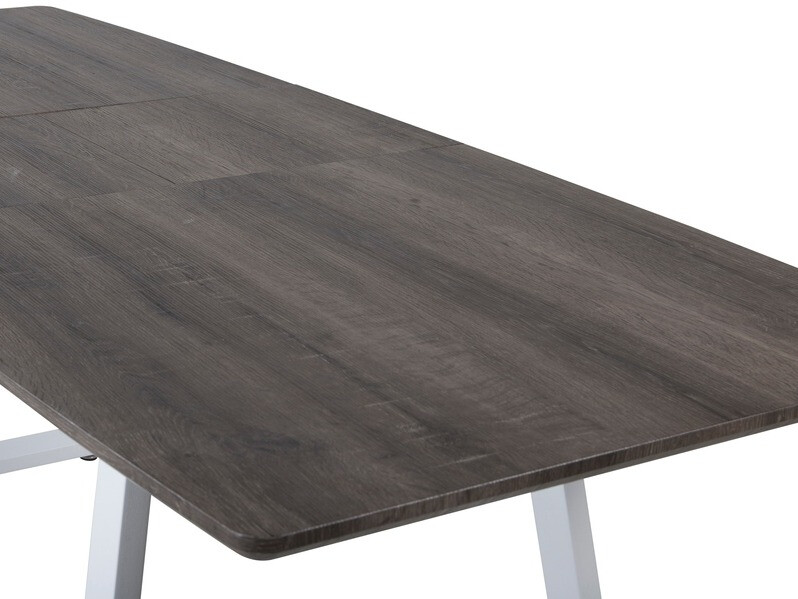 Asztal Dallas 172 (Szürke + Fehér)