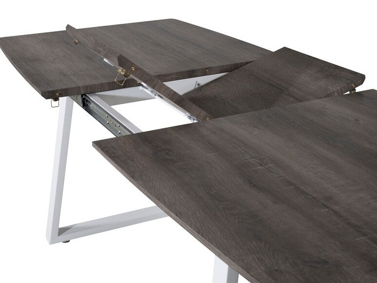 Asztal Dallas 172 (Szürke + Fehér)