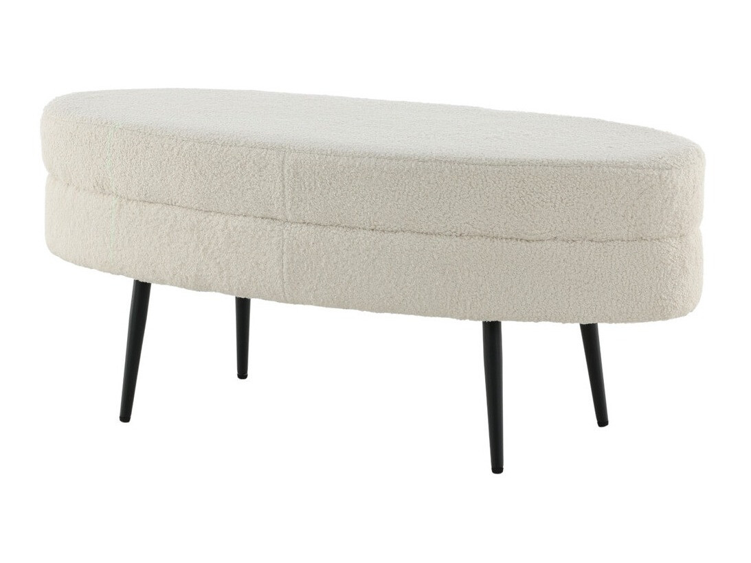 Kárpitozott pad Dallas 2920 (Fehér + Fekete)