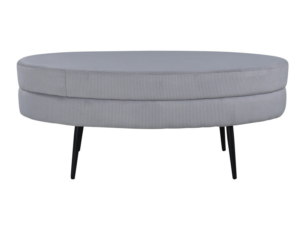 Kárpitozott pad Dallas 2920 (Szürke + Fekete)