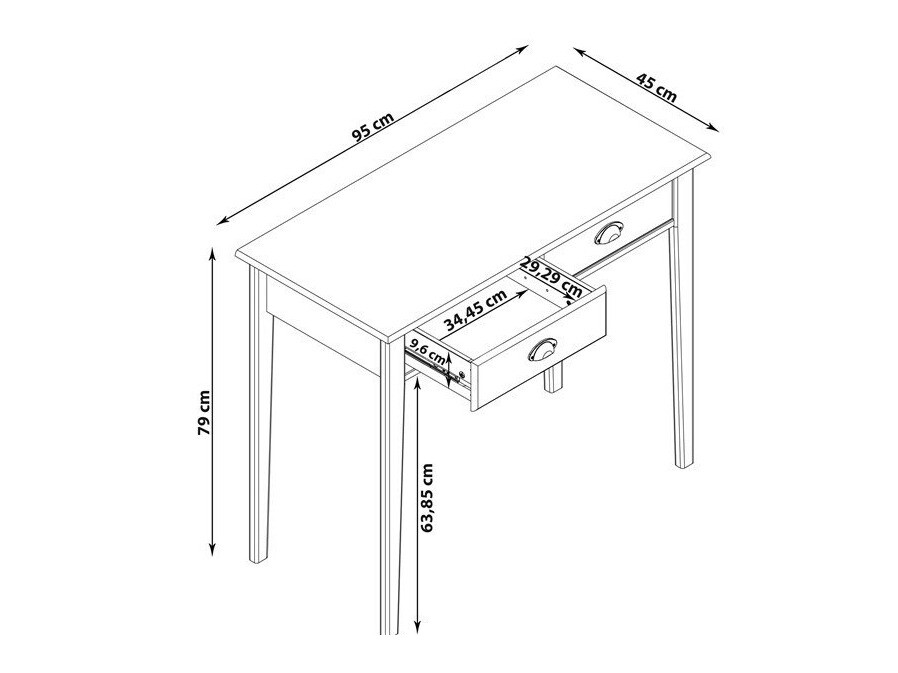 Konzolasztal Denton 115