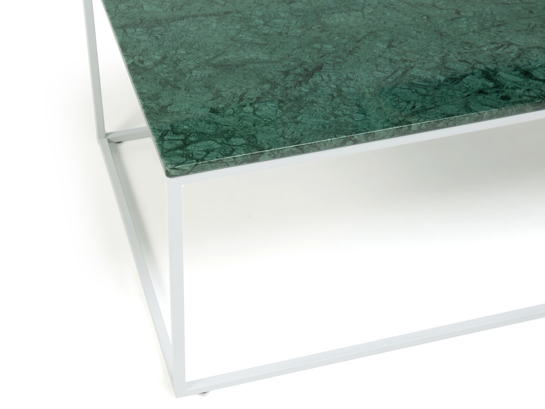 Dohányzóasztal Scandinavian Choice 672 (Zöld + Fehér)