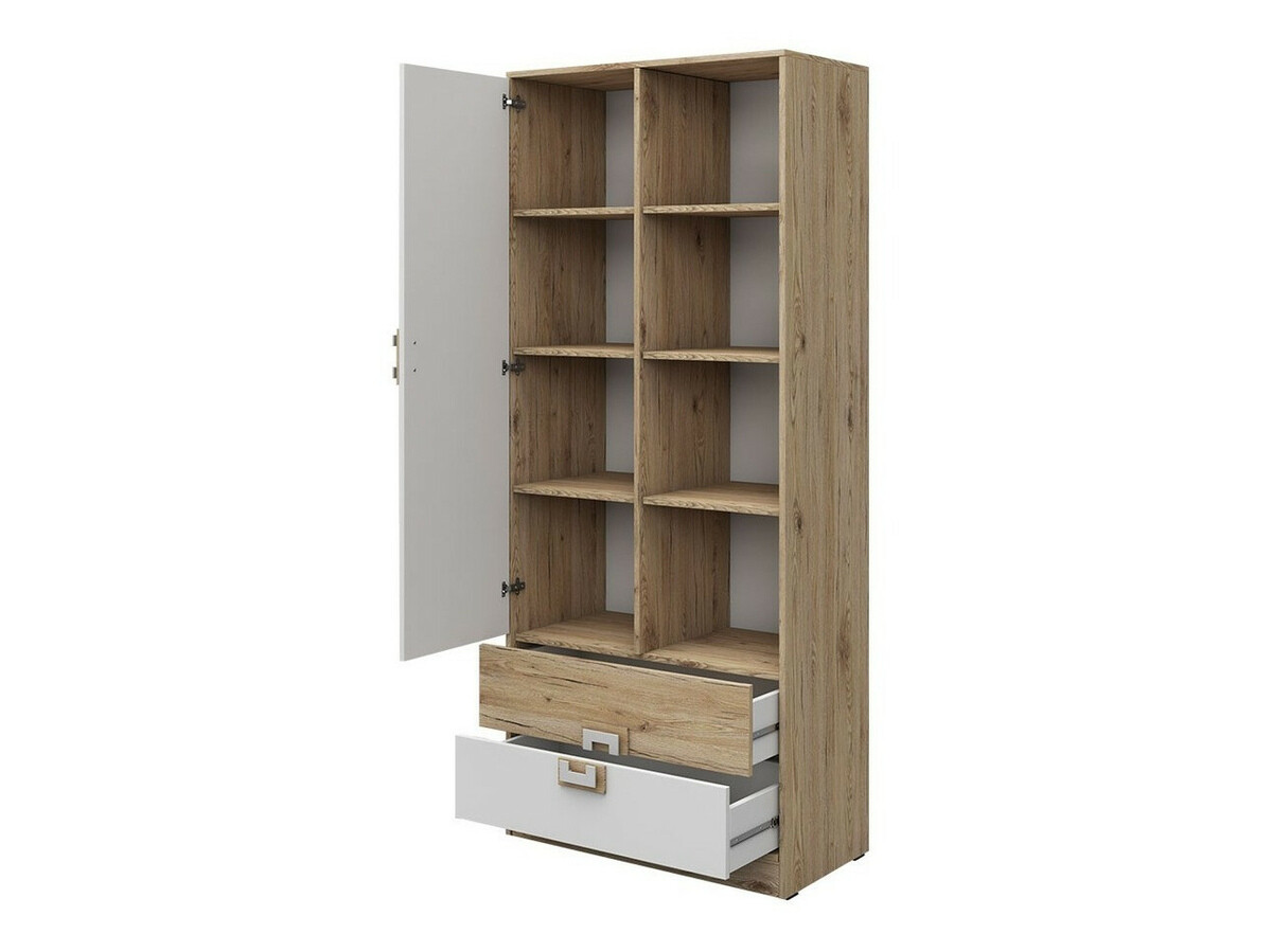 Gyerekszoba garnitúra Balvire 116 (Világos tölgy + Fehér)