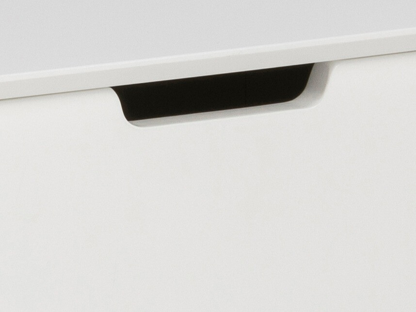 Éjjeliszekrény Norsica 105 (Fehér + Tölgy)