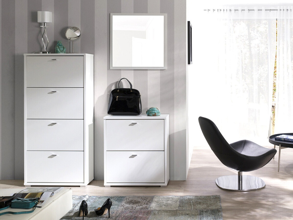 Előszoba garnitúra Fenmora 107 (Fehér)