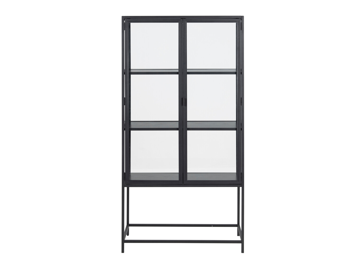 Könyvespolc Norsica Sevferi 141 (Fekete hamu + Fekete)