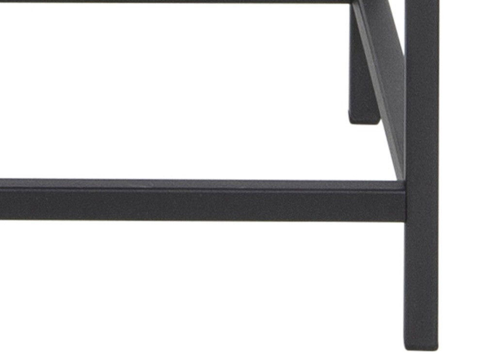 Könyvespolc Norsica Sevferi 141 (Fekete hamu + Fekete)