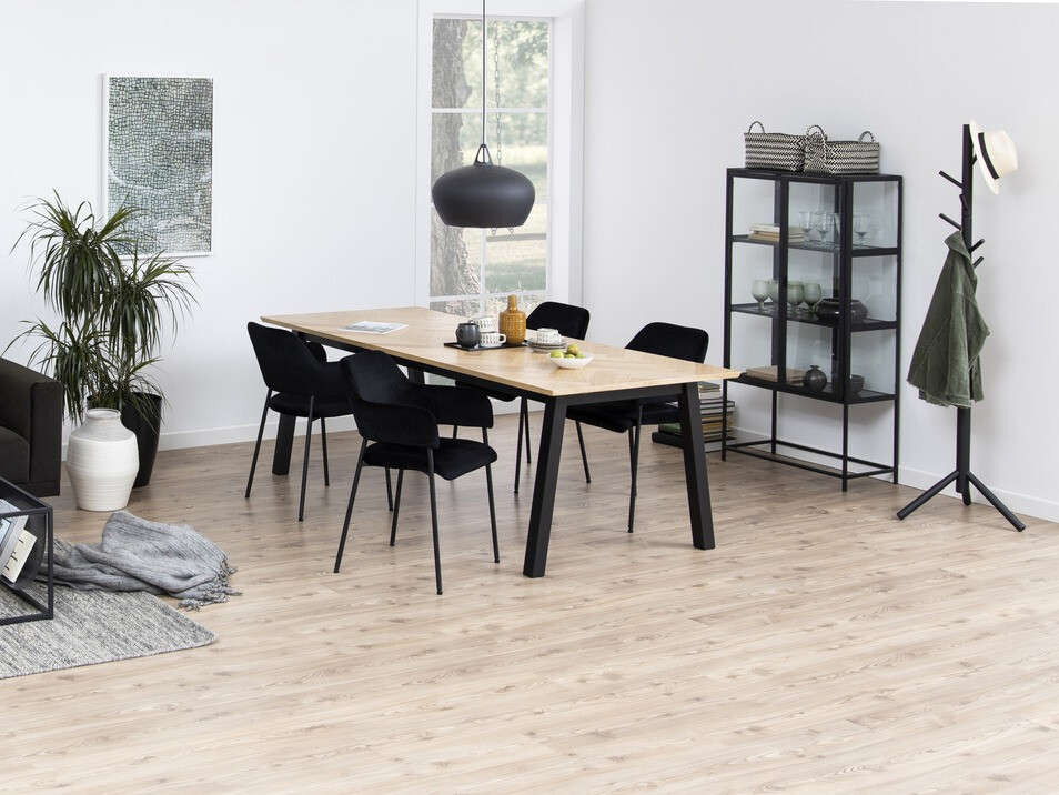 Könyvespolc Norsica Sevferi 141 (Fekete hamu + Fekete)