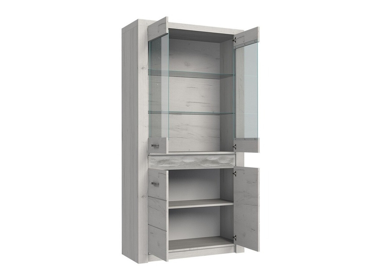 Könyvespolc Serfeno 101 (Sötét hamuszürke)