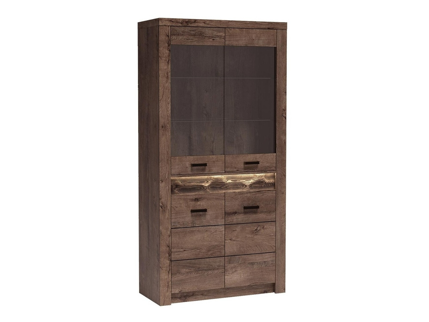 Könyvespolc Serfeno 101 (Sötét hamuszürke)