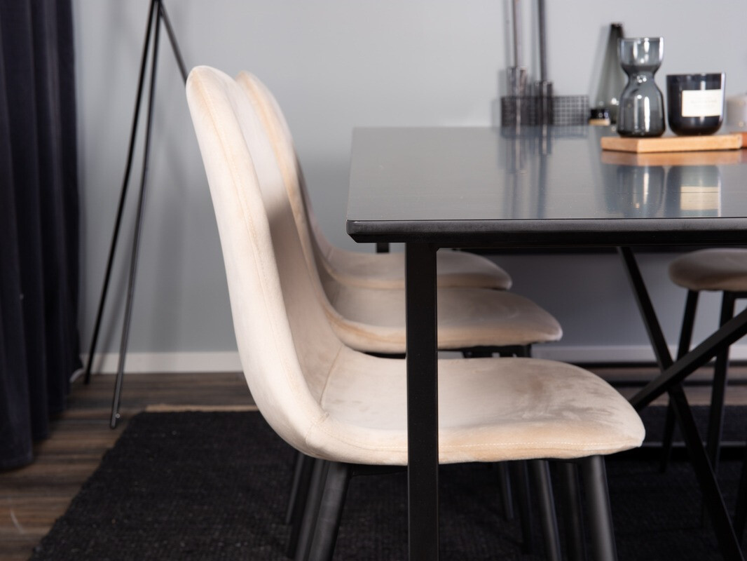 Asztal Dallas 196 (Fekete)