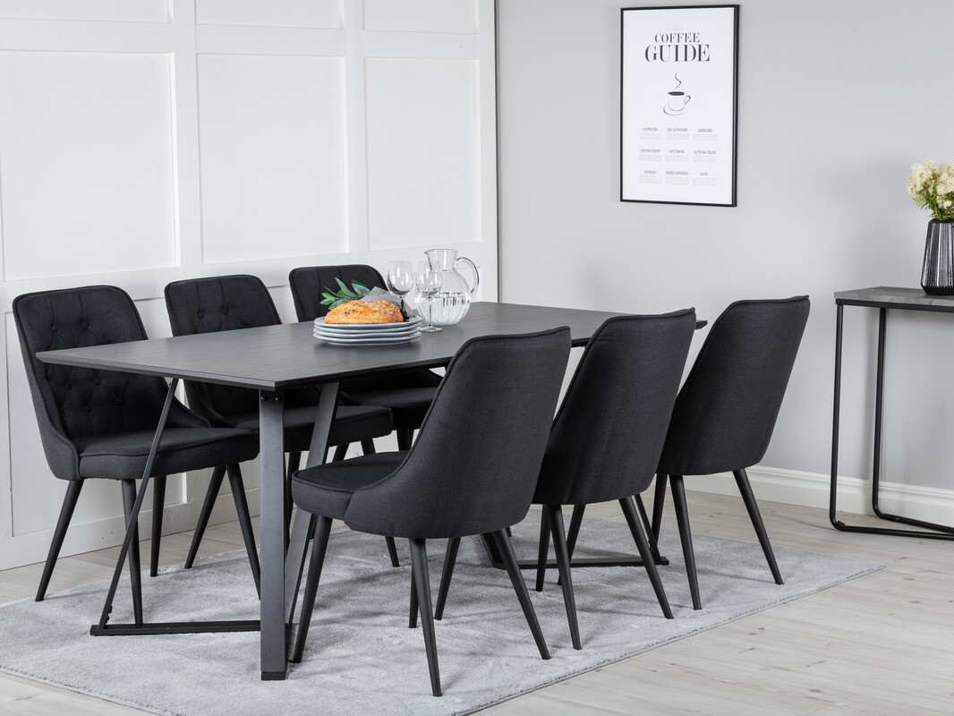 Asztal Dallas 372 (Fekete)