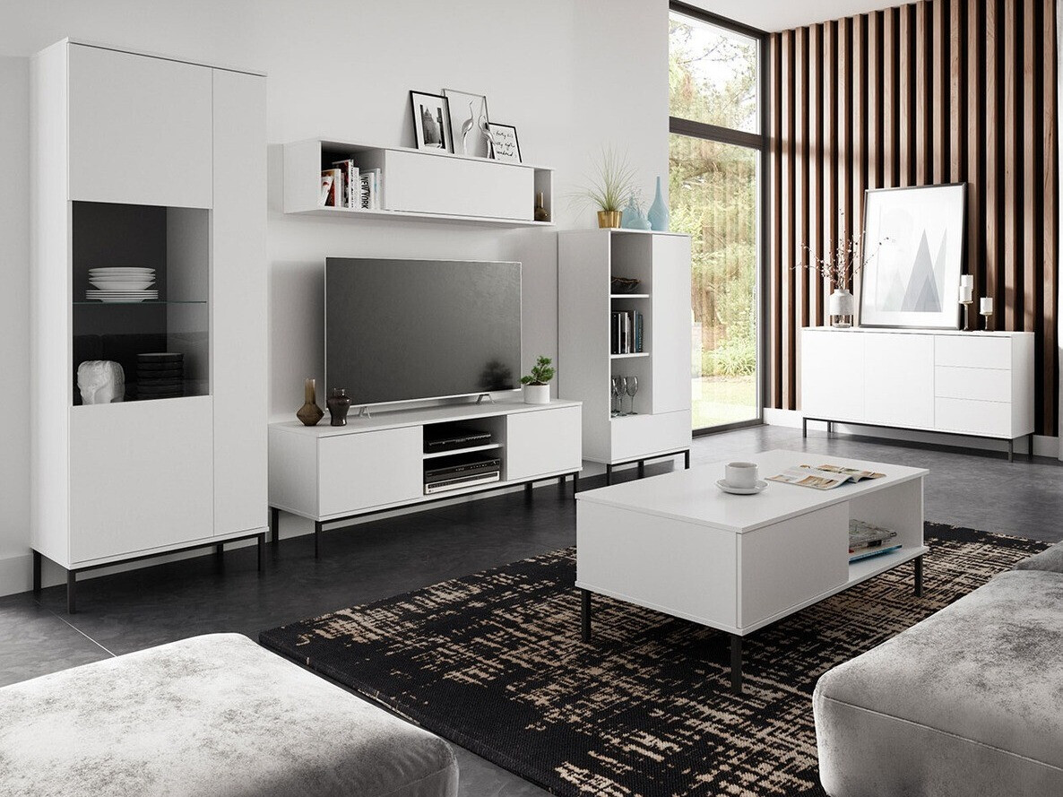 Könyvespolc Lomsore 106 (Fehér)