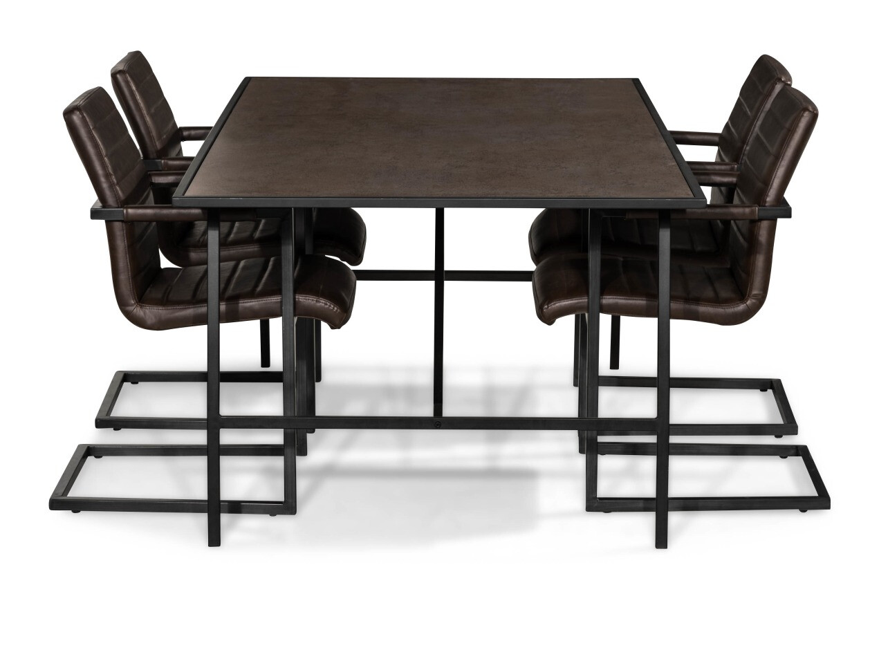 Étkezőgarnitúra Riverton 272 (Barna)