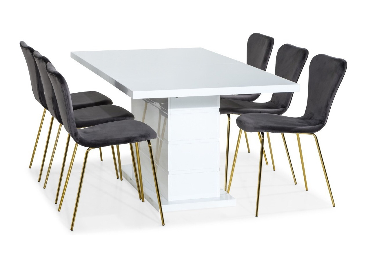 Étkezőgarnitúra Scandinavian Choice 729 (Szürke)