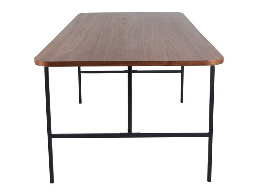 Asztal Dallas 1717 (Dió + Fekete)